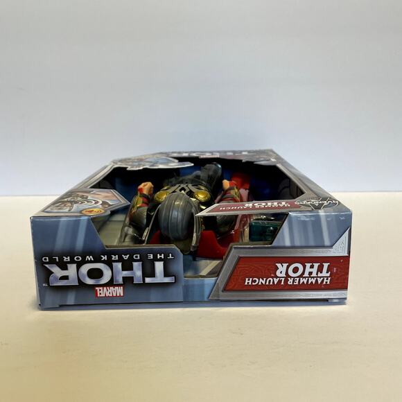 Disney Store Hammer Launch Thor The Dark World Action Figure Marvel Collectible - Picture 3 of 7